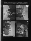 Two men talking; Students at ECC with Teacher (4 Negatives (October 23, 1958) [Sleeve 53, Folder b, Box 16]